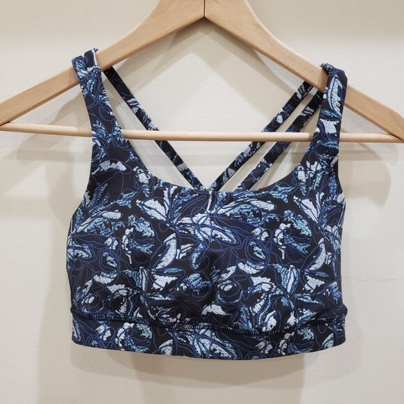 lululemon Energy Bra size 6 - Embellished Multi - Picture 2 of 4